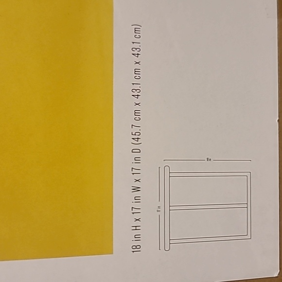 Room essentials tray top patio accent table - Picture 5 of 5